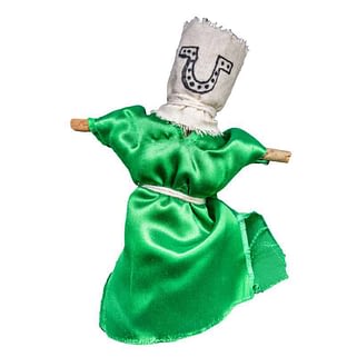 green voodoo doll