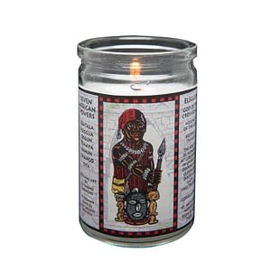 eleggua seven african powers voodoo candle
